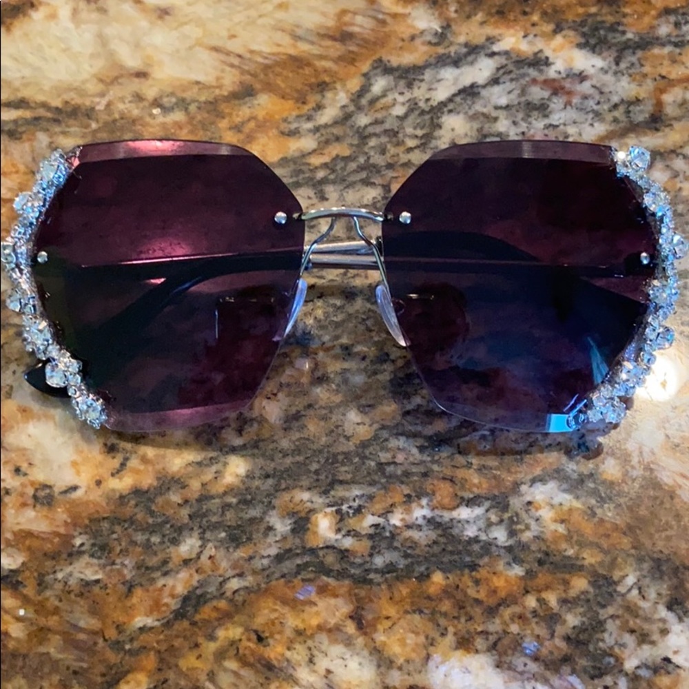 Rhinestone sunglasses